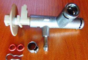 Кран пари Incanto металевий в зборі