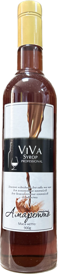 Сироп VIVA Syrop Professional Амаретто