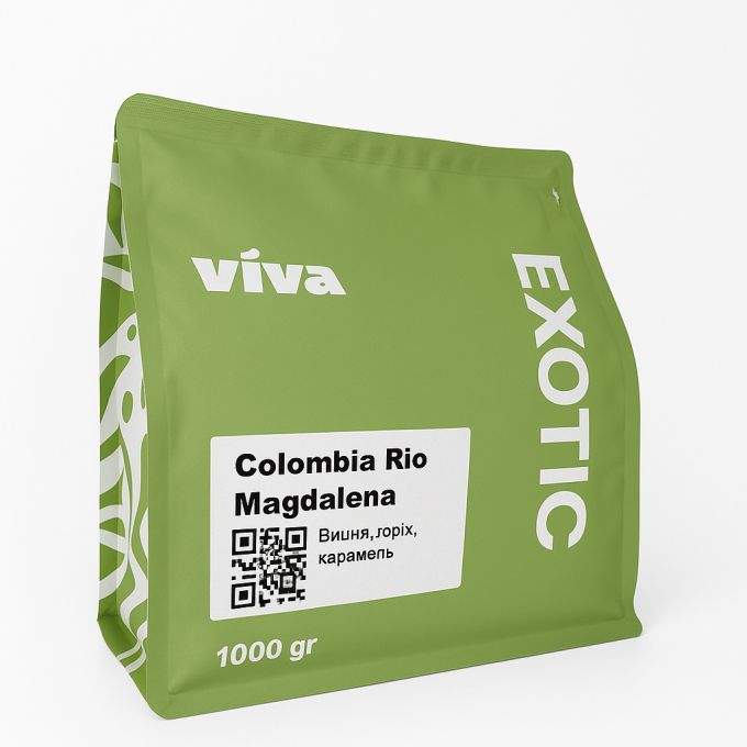 Кава VivaCoffee Colоmbia Rio Magdalena