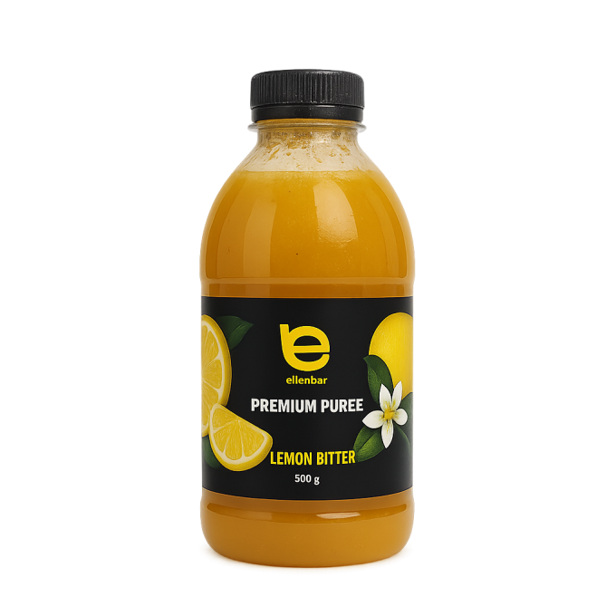 Пюре фруктове Ellenbar "Лимон - Бітер" 900г