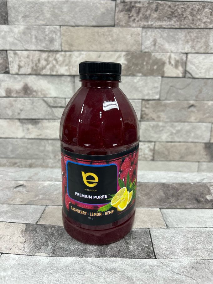 Пюре фруктове Ellenbar " МалинаЛимон-Конопля "
